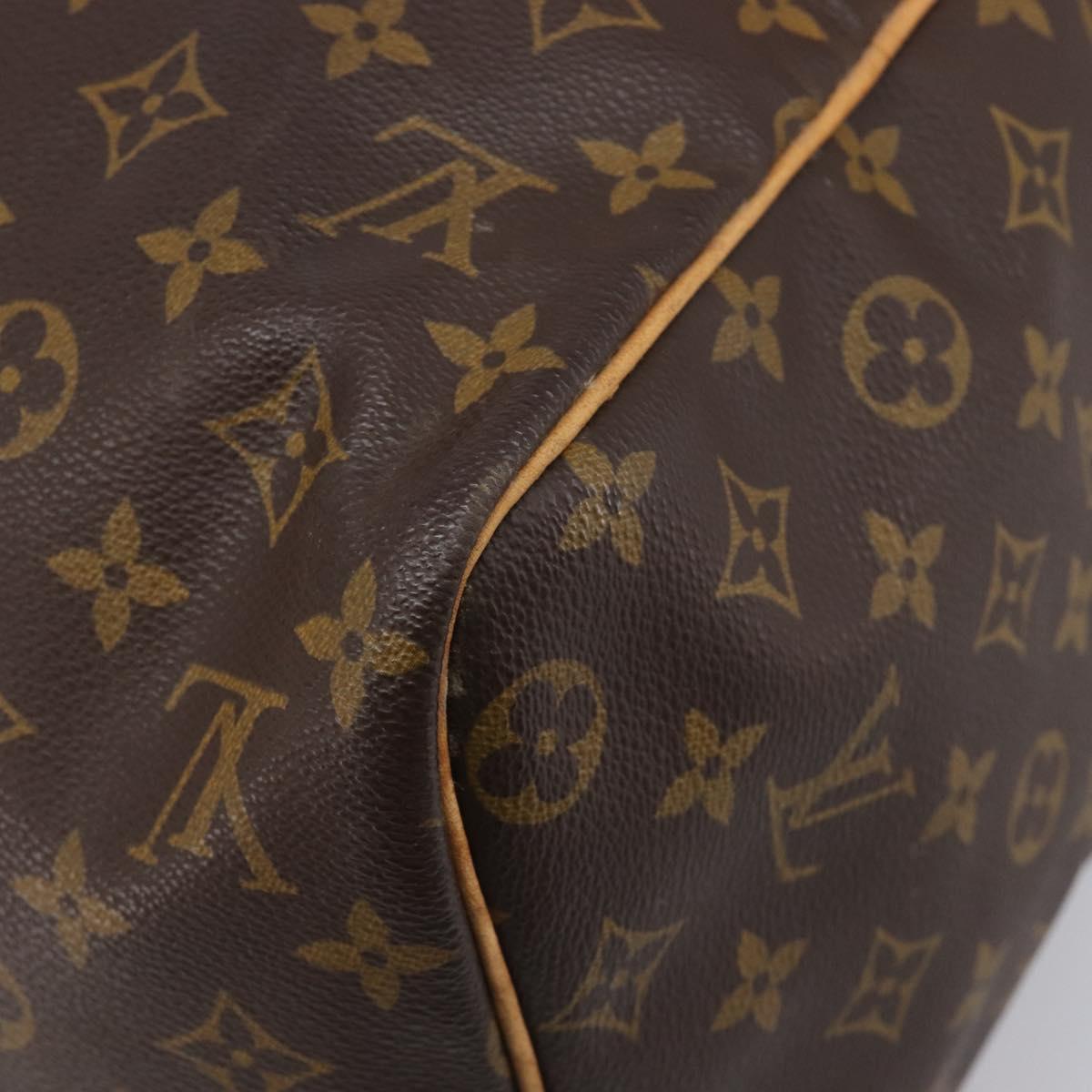 LOUIS VUITTON Monogram Sac Souple 45 Boston Bag M41624 LV Auth 205907