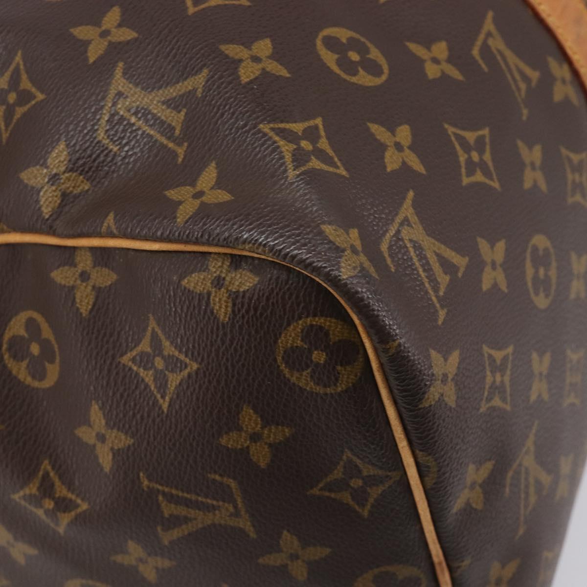 LOUIS VUITTON Monogram Sac Souple 45 Boston Bag M41624 LV Auth 205907