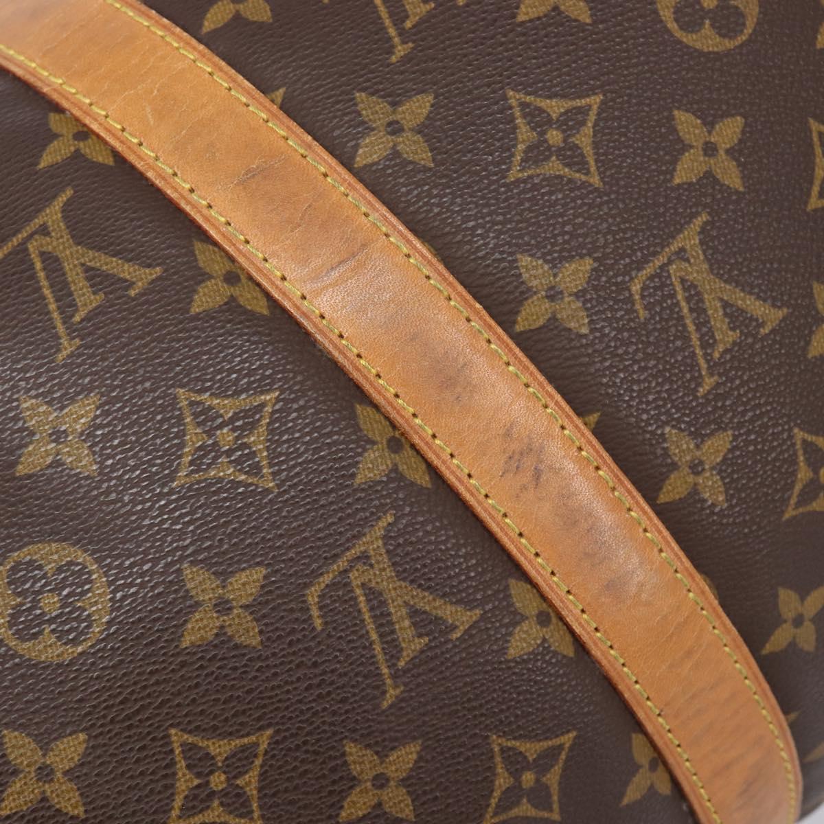 LOUIS VUITTON Monogram Sac Souple 45 Boston Bag M41624 LV Auth 205907