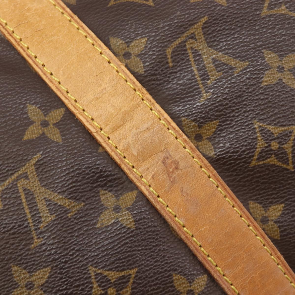 LOUIS VUITTON Monogram Sac Souple 45 Boston Bag M41624 LV Auth 205907