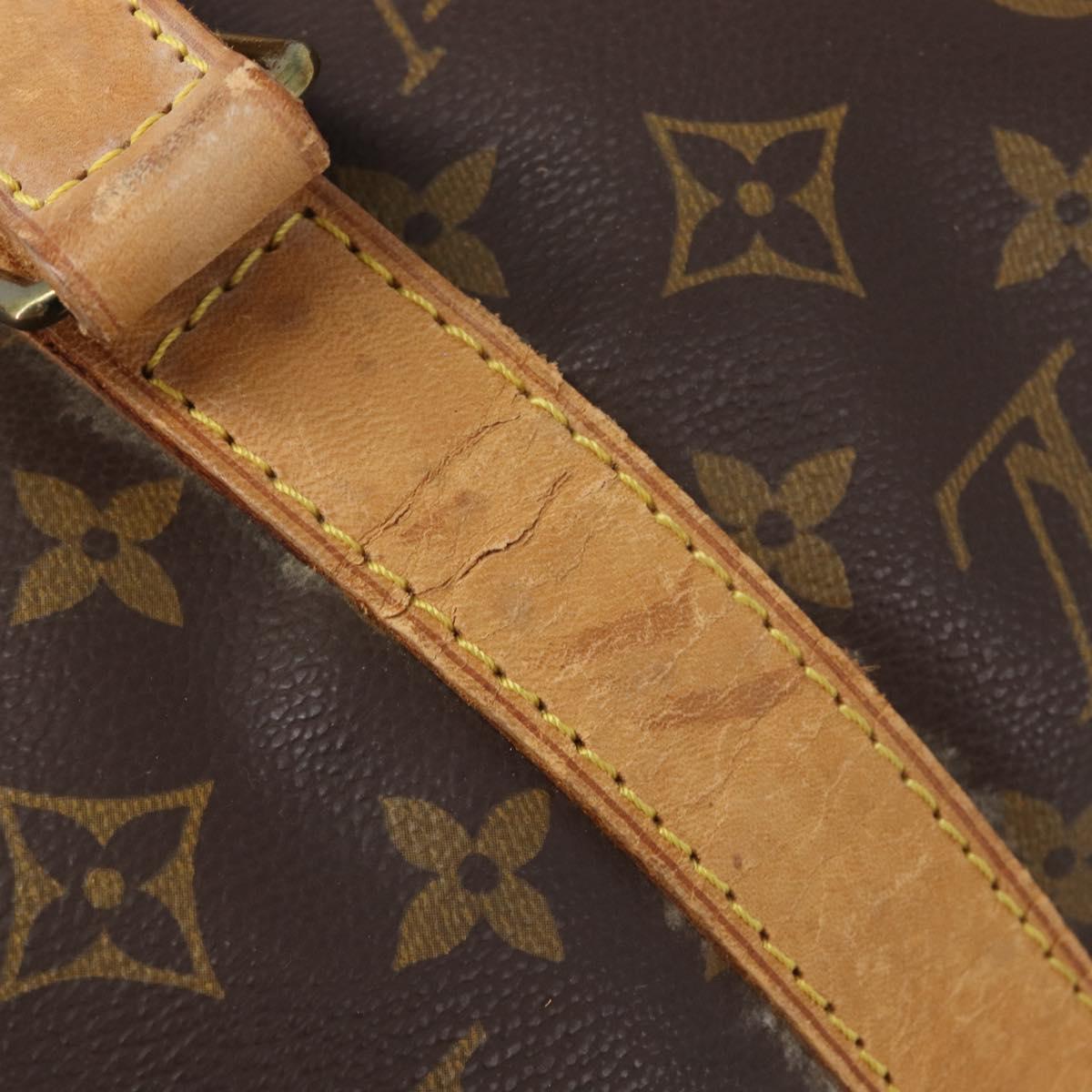 LOUIS VUITTON Monogram Sac Souple 45 Boston Bag M41624 LV Auth 205907
