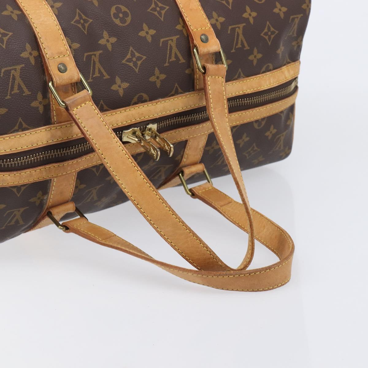 LOUIS VUITTON Monogram Sac Souple 45 Boston Bag M41624 LV Auth 205907