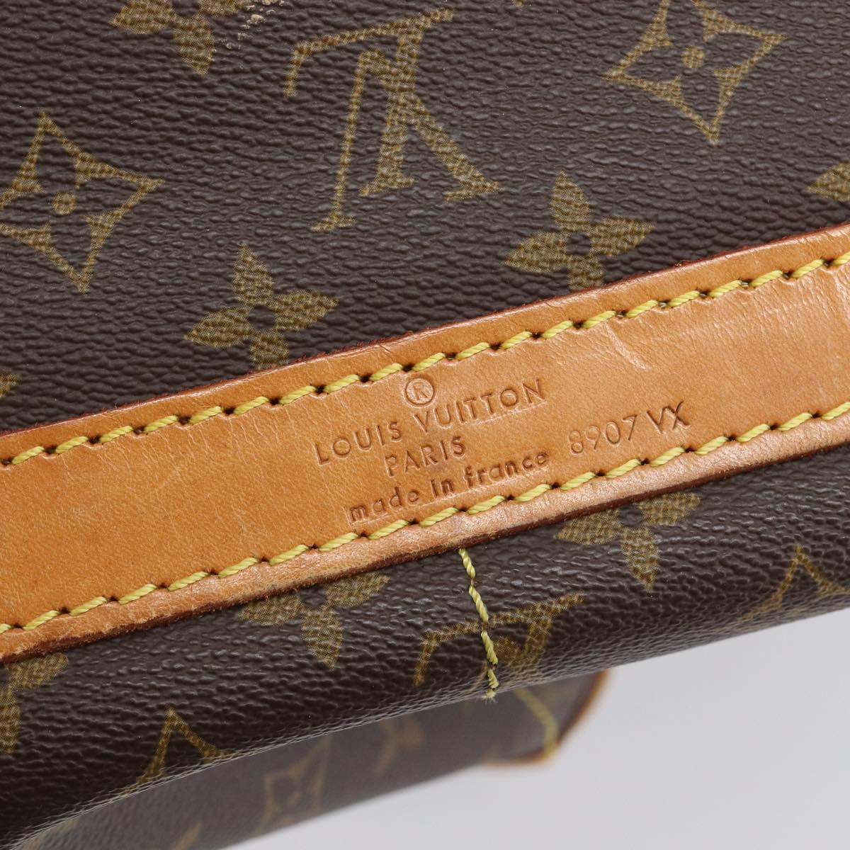 LOUIS VUITTON Monogram Sac Chasseur 40 Pet Carry M41924 LV Auth 205908