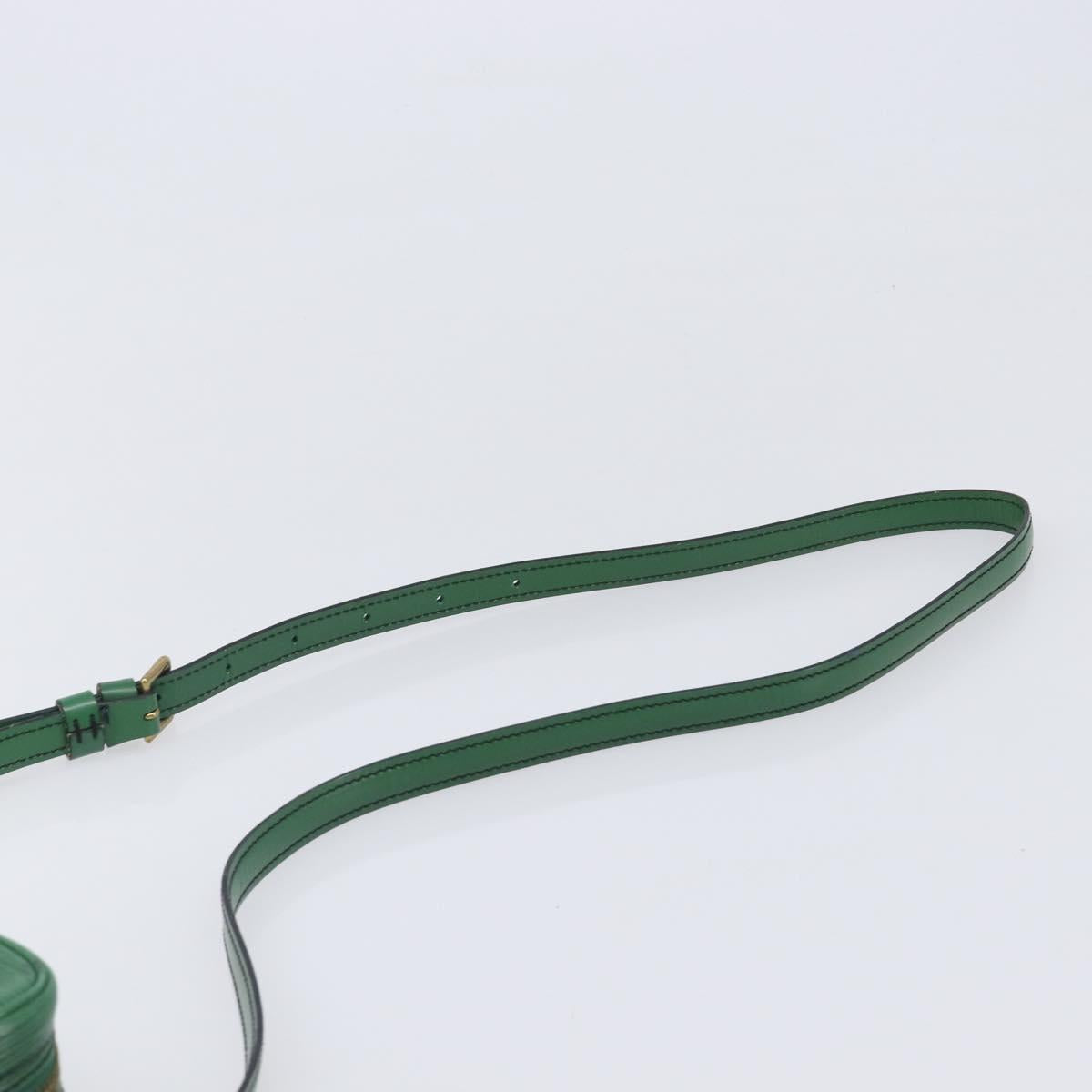 LOUIS VUITTON Epi Danube Shoulder Bag Green M45634 LV Auth 205909A