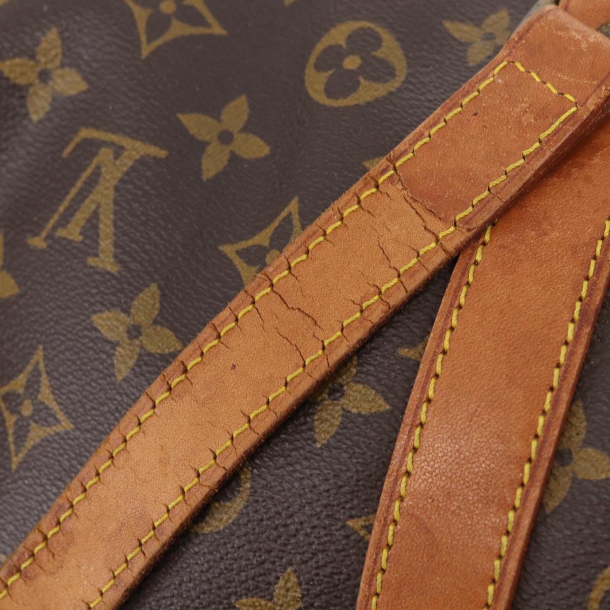 LOUIS VUITTON Monogram Sac Souple 55 Boston Bag M41622 LV Auth 205911