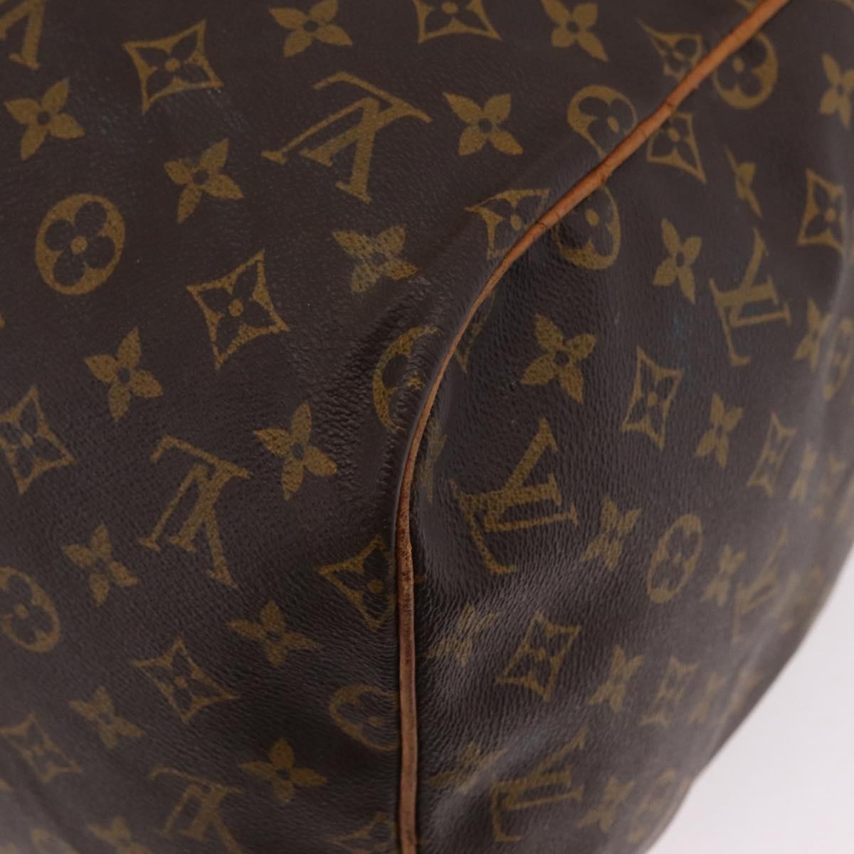 LOUIS VUITTON Monogram Sac Souple 55 Boston Bag M41622 LV Auth 205911