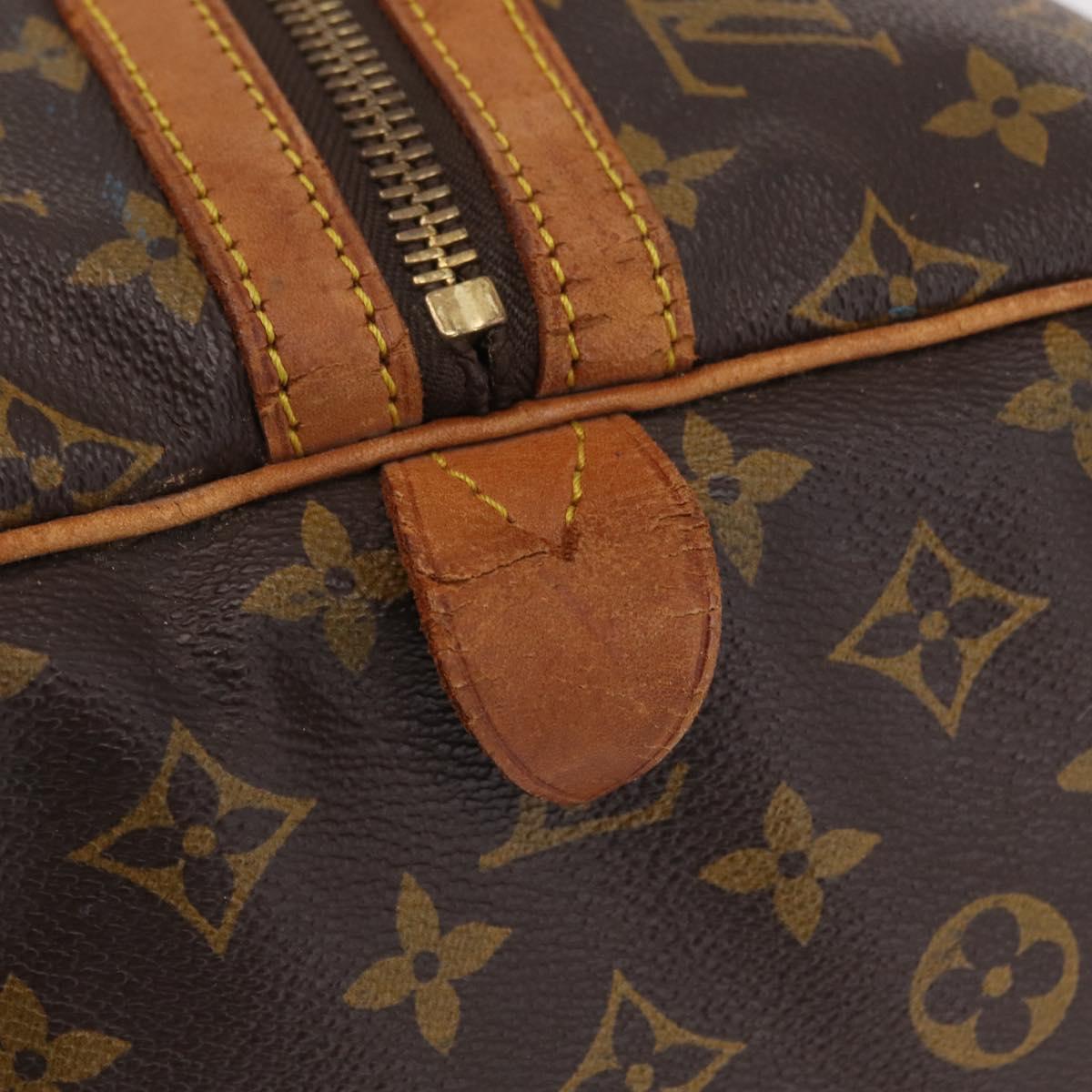 LOUIS VUITTON Monogram Sac Souple 55 Boston Bag M41622 LV Auth 205911