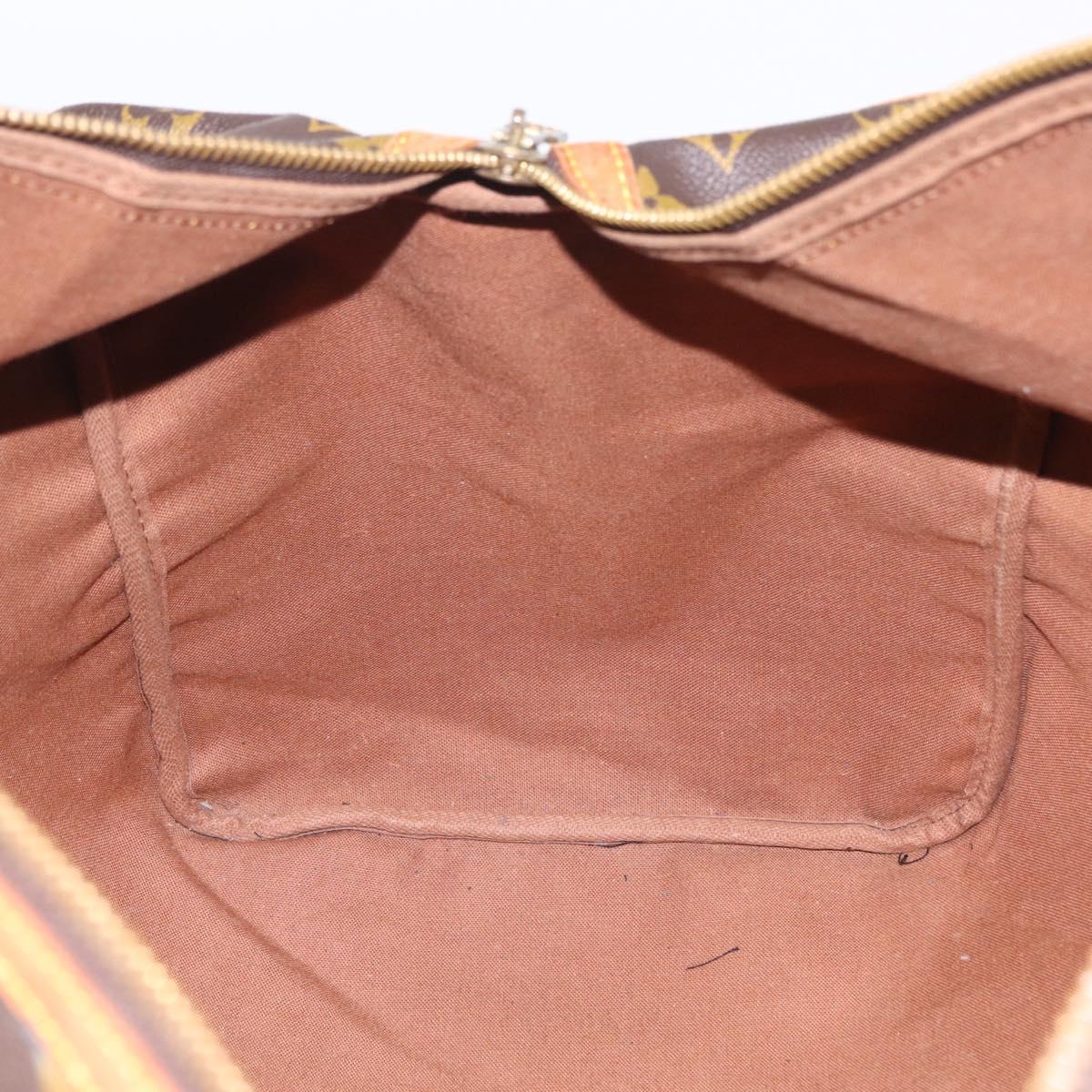 LOUIS VUITTON Monogram Sac Souple 55 Boston Bag M41622 LV Auth 205911