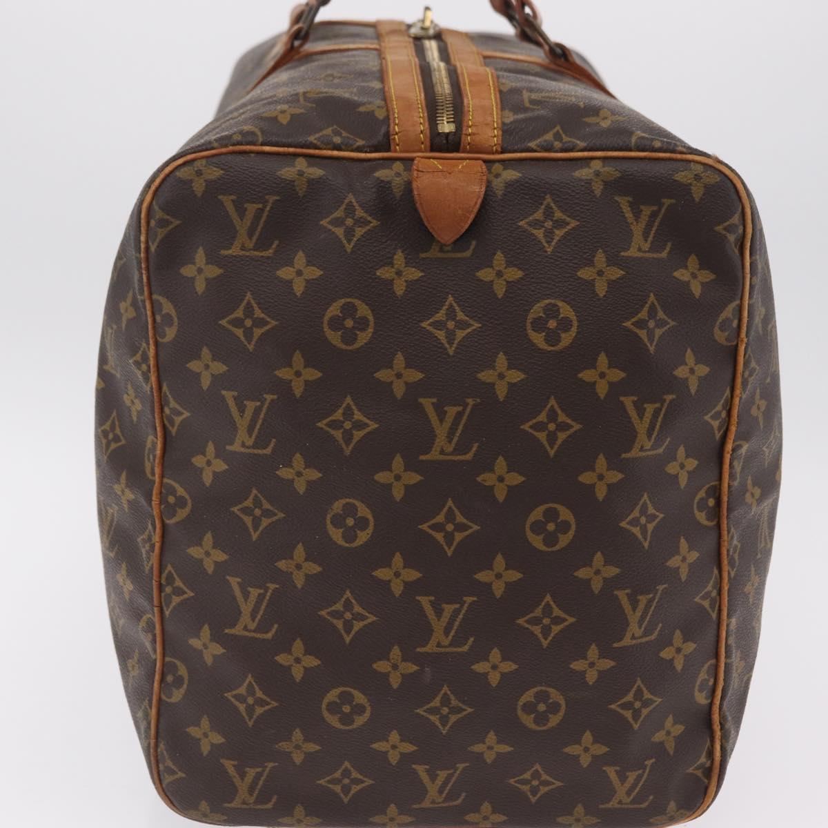 LOUIS VUITTON Monogram Sac Souple 55 Boston Bag M41622 LV Auth 205911
