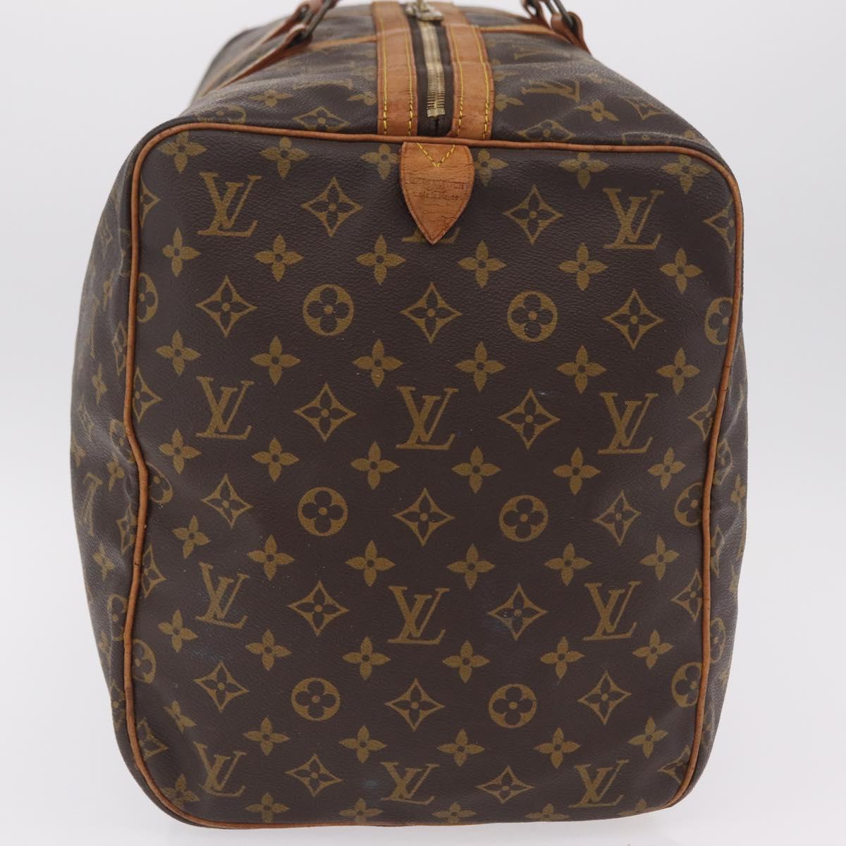 LOUIS VUITTON Monogram Sac Souple 55 Boston Bag M41622 LV Auth 205911