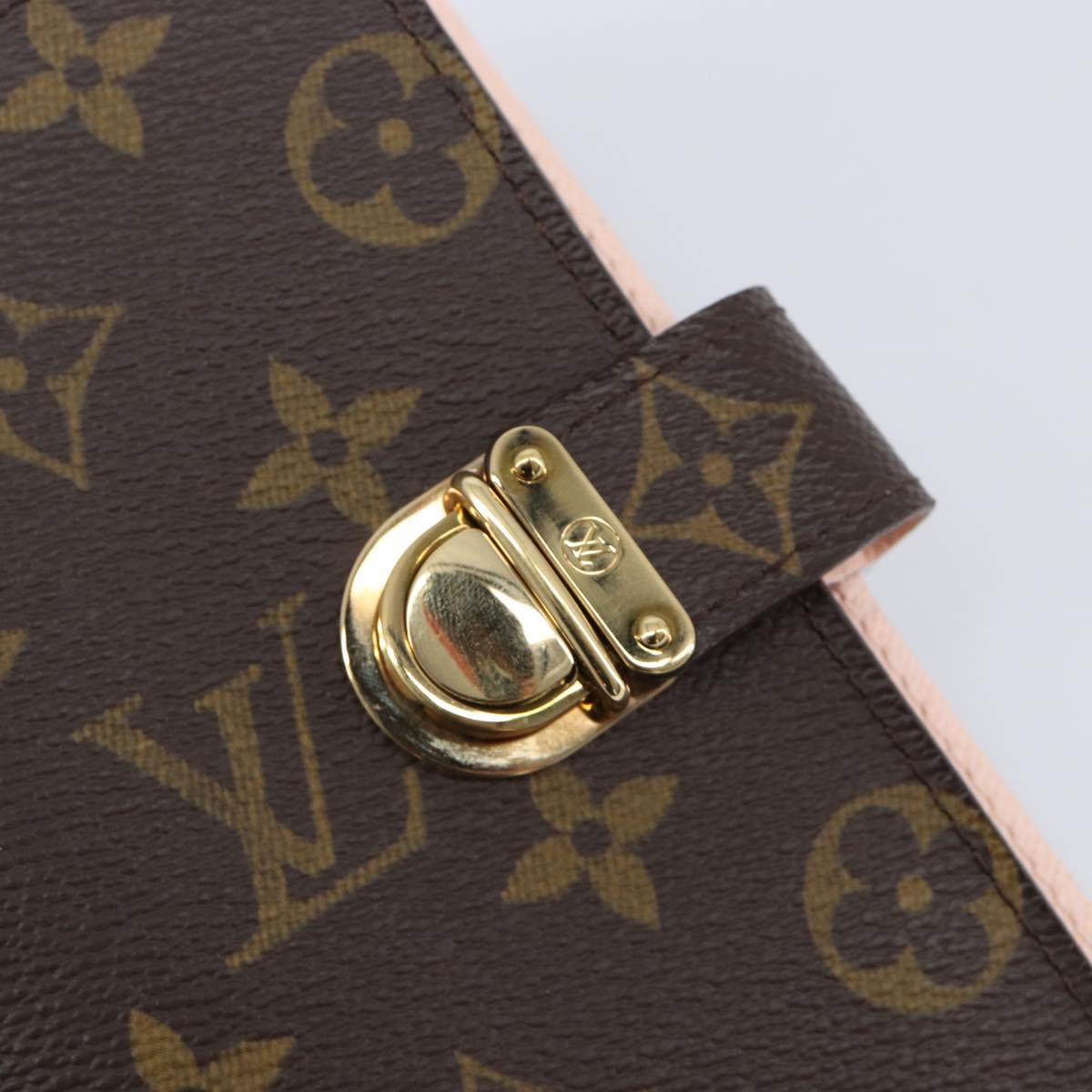 LOUIS VUITTON Monogram Agenda Koala PM Day Planner Cover R21015 LV Auth 205912V