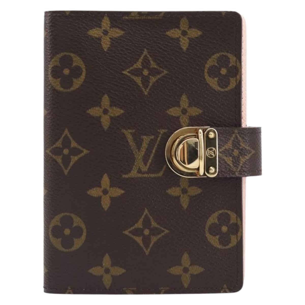 LOUIS VUITTON Monogram Agenda Koala PM Day Planner Cover R21015 LV Auth 205912V