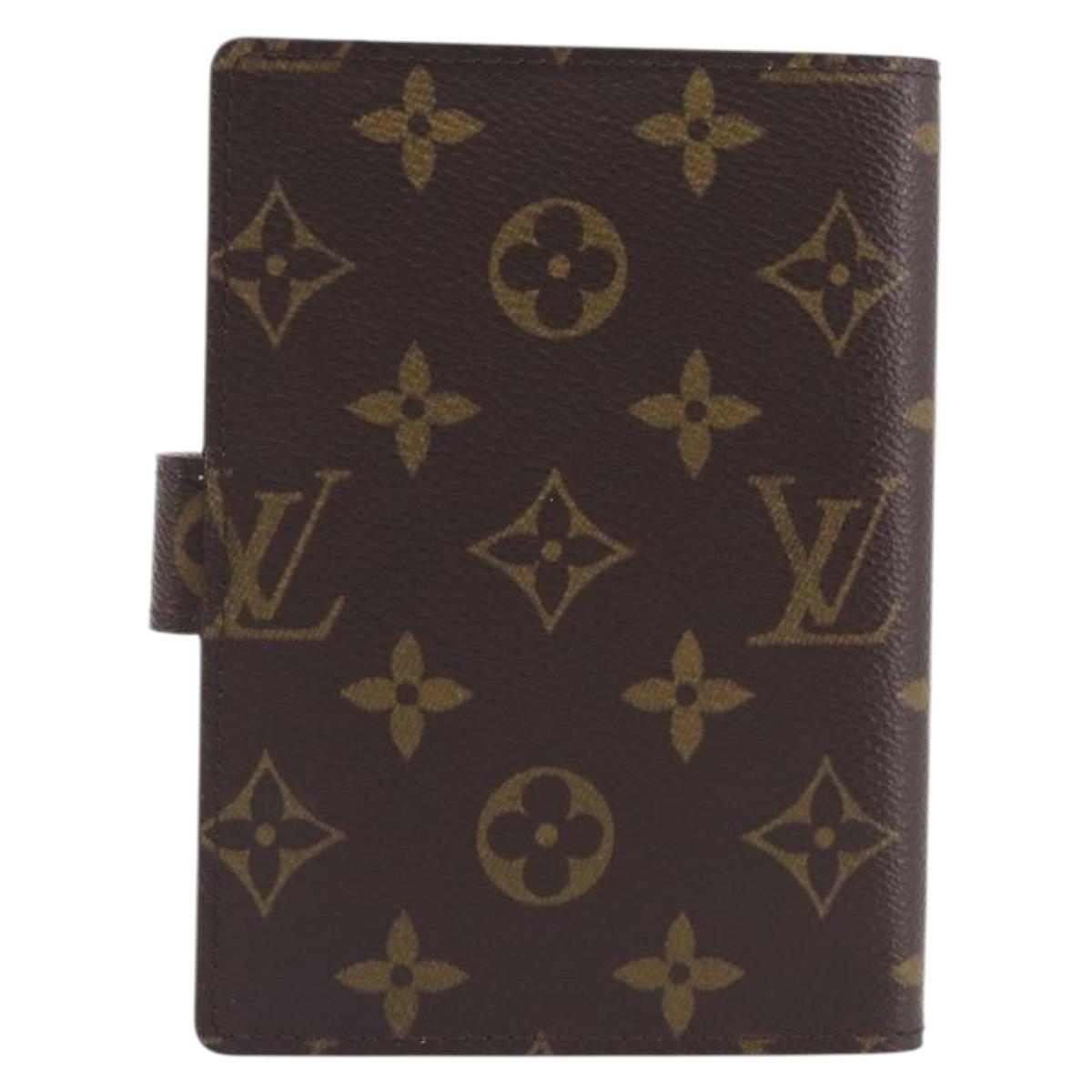LOUIS VUITTON Monogram Agenda Koala PM Day Planner Cover R21015 LV Auth 205912V