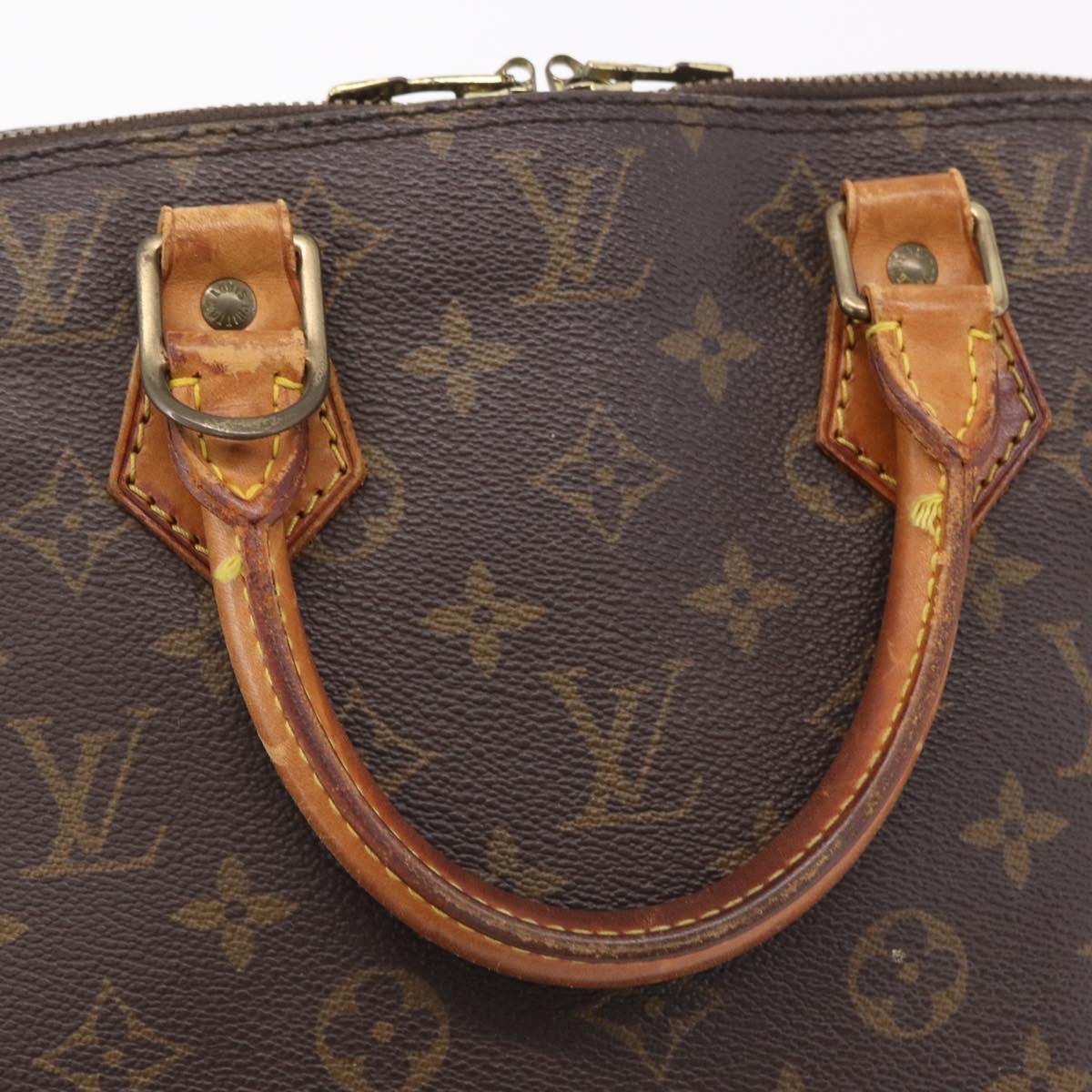 LOUIS VUITTON Monogram Alma Hand Bag M51130 LV Auth 205913