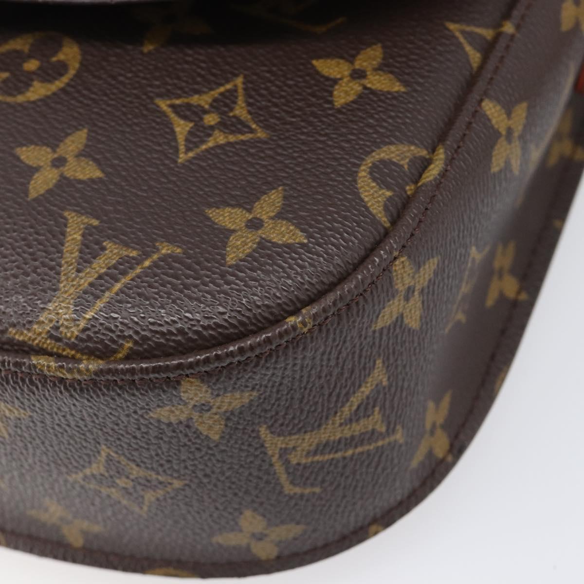 LOUIS VUITTON Monogram Saint Cloud GM Shoulder Bag M51242 LV Auth 205915A