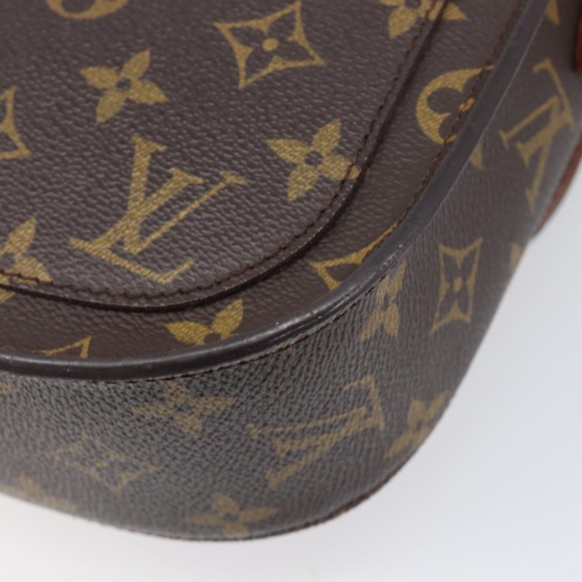 LOUIS VUITTON Monogram Saint Cloud GM Shoulder Bag M51242 LV Auth 205915A