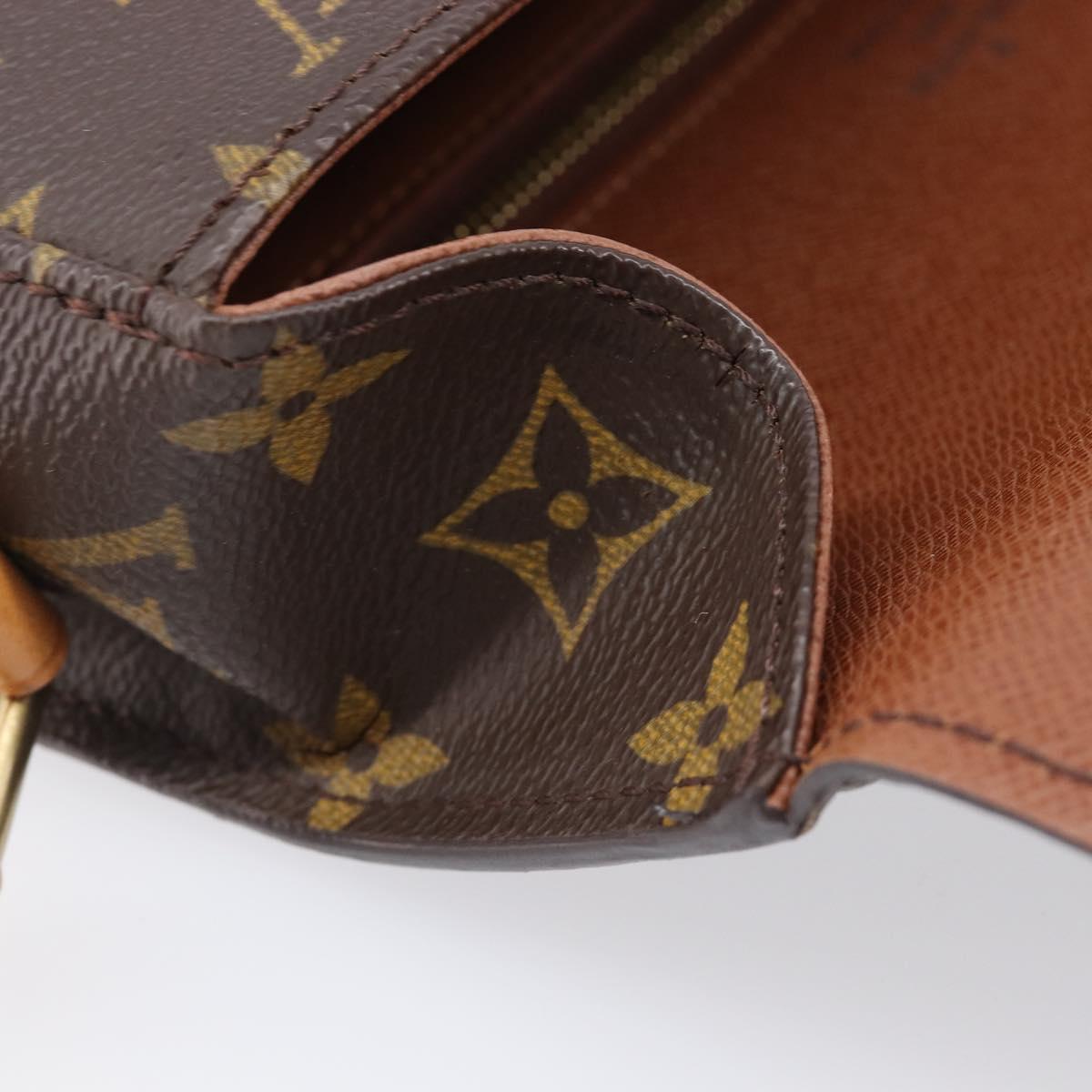 LOUIS VUITTON Monogram Saint Cloud GM Shoulder Bag M51242 LV Auth 205915A