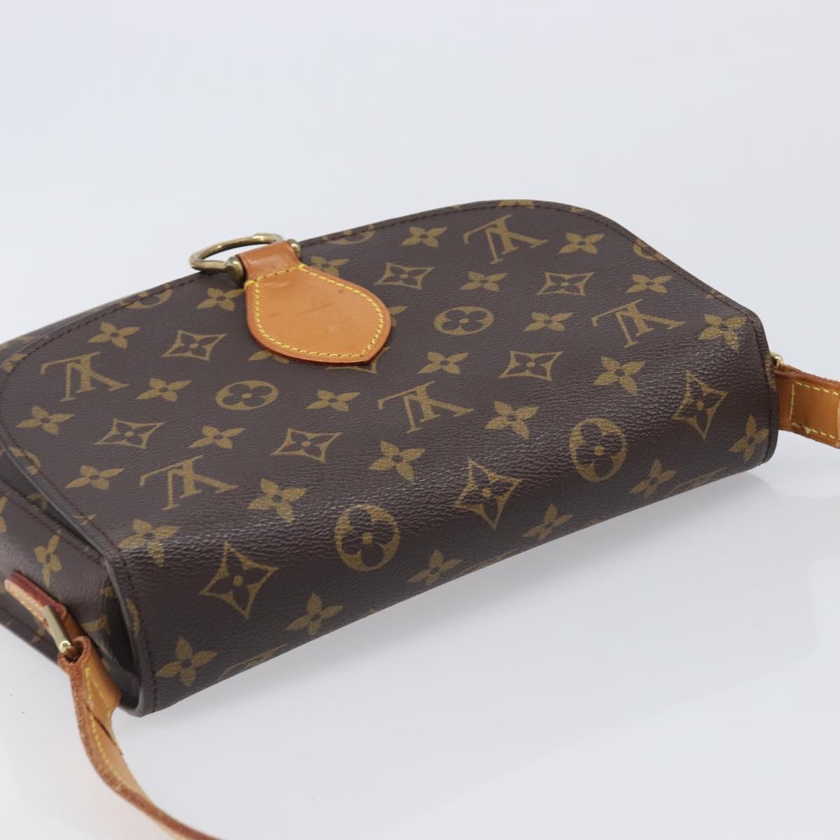 LOUIS VUITTON Monogram Saint Cloud GM Shoulder Bag M51242 LV Auth 205915A