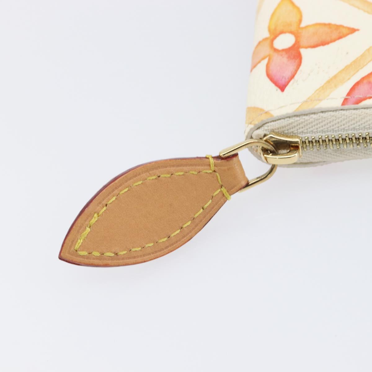 LOUIS VUITTON Monogram Tiles Zippy Coin Purse M83658 LV Auth 205926M