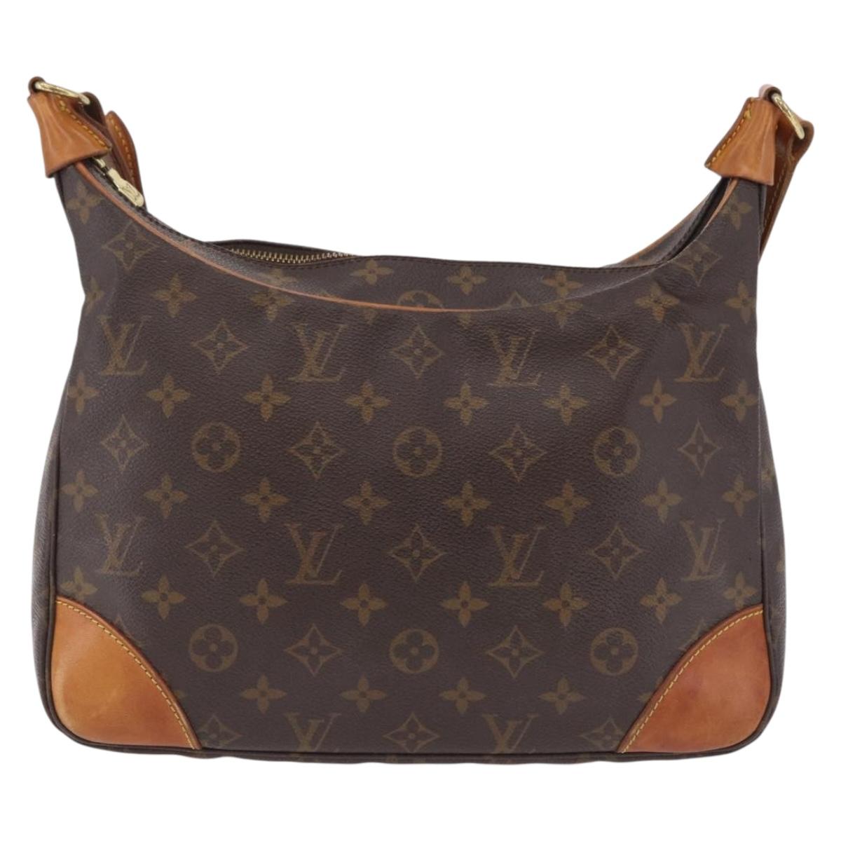 LOUIS VUITTON Monogram Boulogne 30 Shoulder Bag M51265 LV Auth 205935