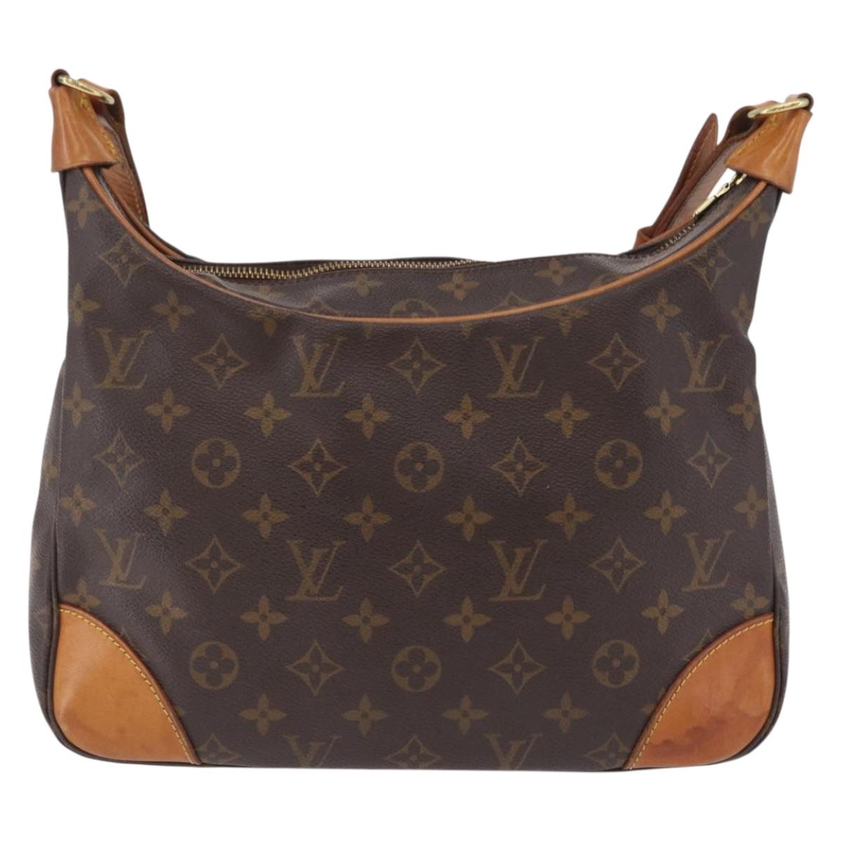 LOUIS VUITTON Monogram Boulogne 30 Shoulder Bag M51265 LV Auth 205935