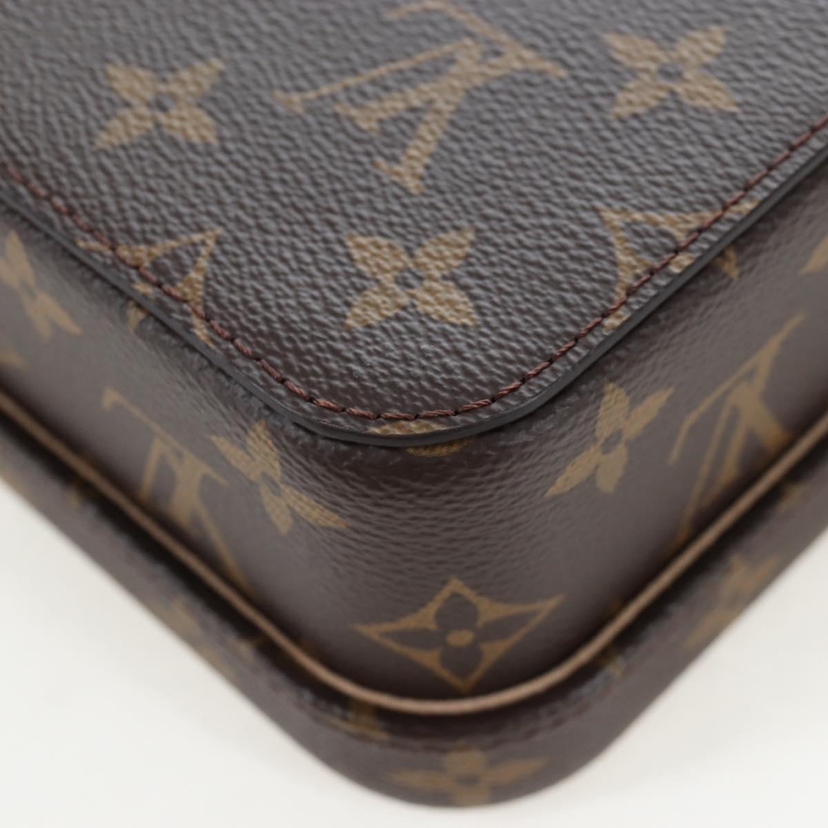 LOUIS VUITTON Monogram Jewelry Box LV Auth 205939M