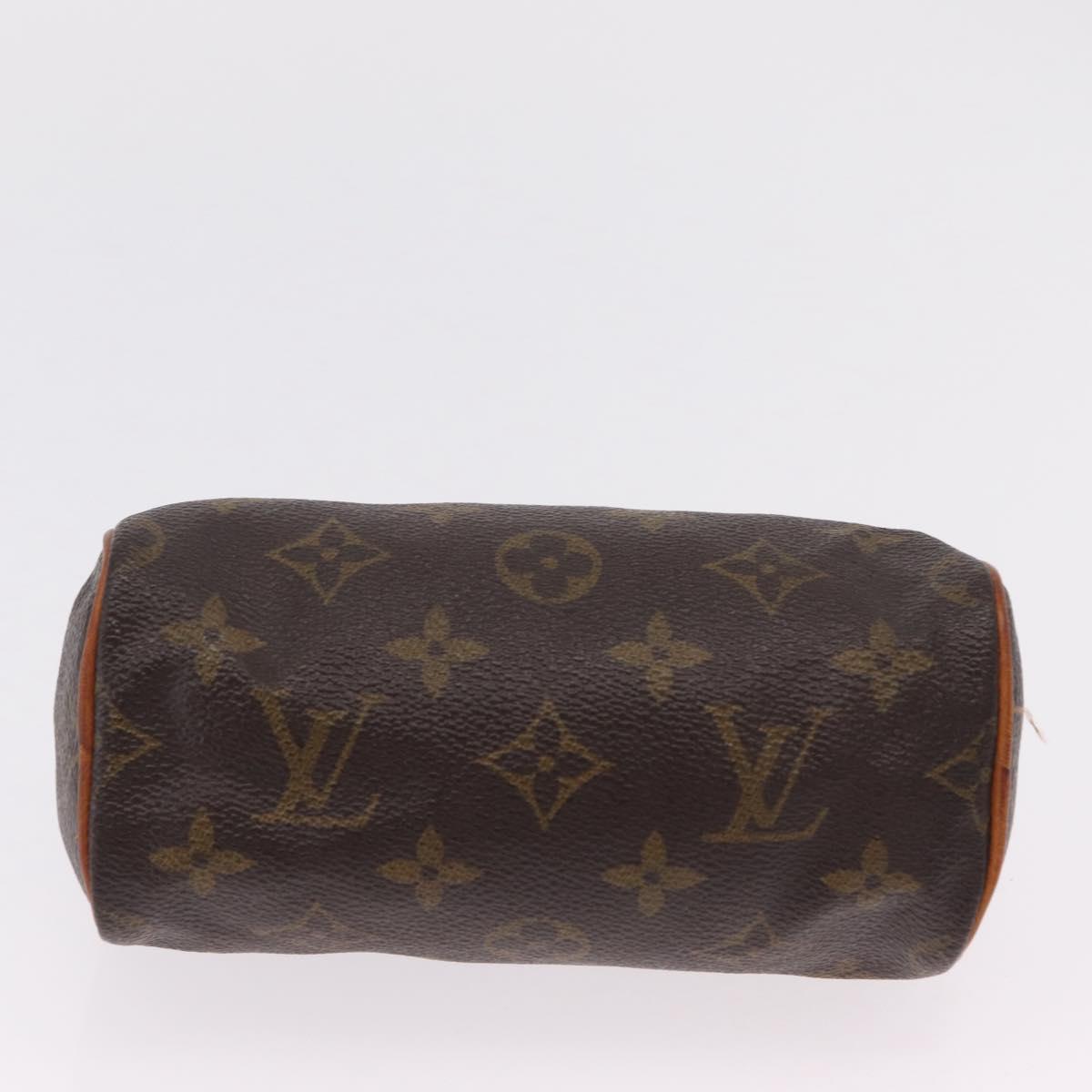 LOUIS VUITTON Monogram Mini Speedy Hand Bag M41534 LV Auth 205974A