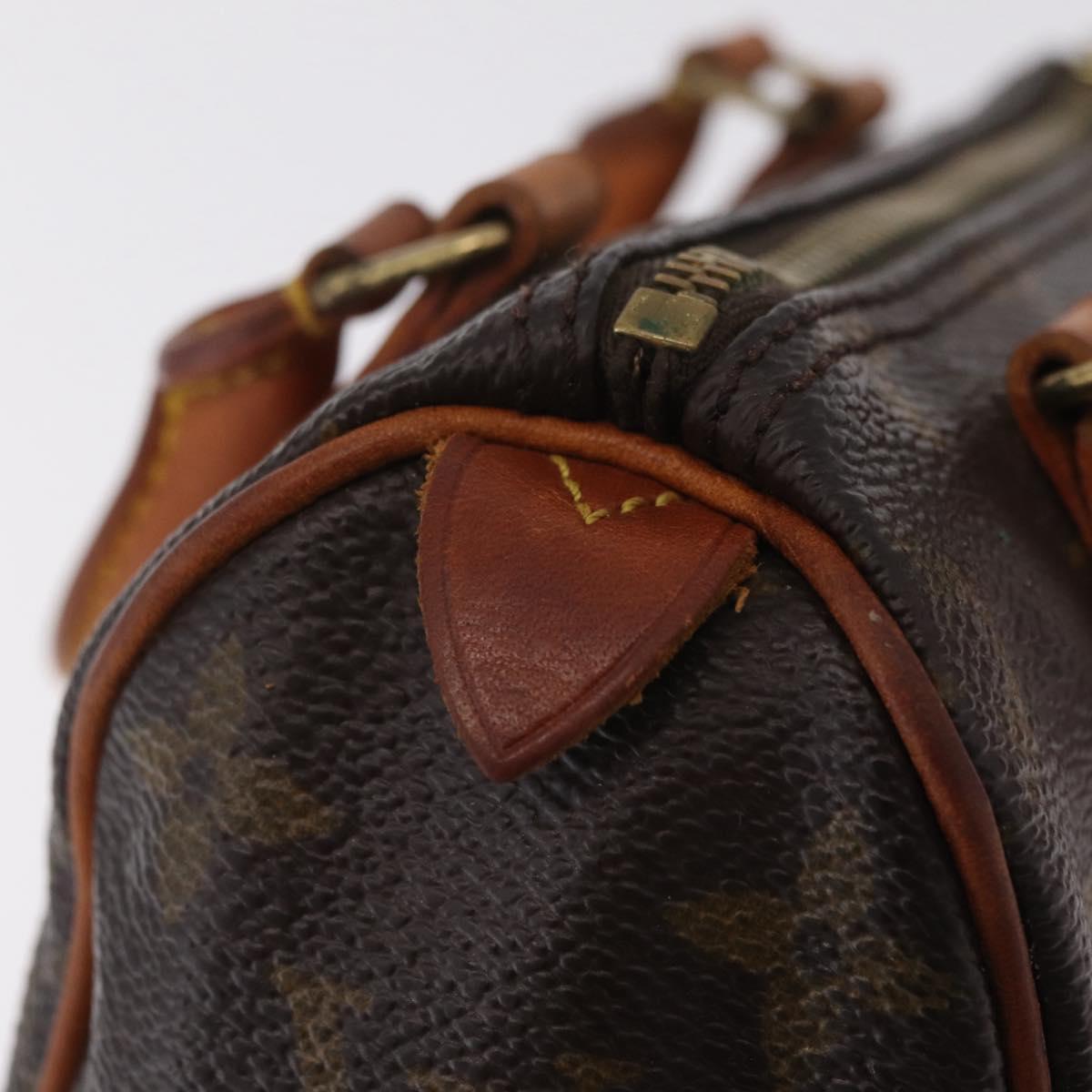 LOUIS VUITTON Monogram Mini Speedy Hand Bag M41534 LV Auth 205974A