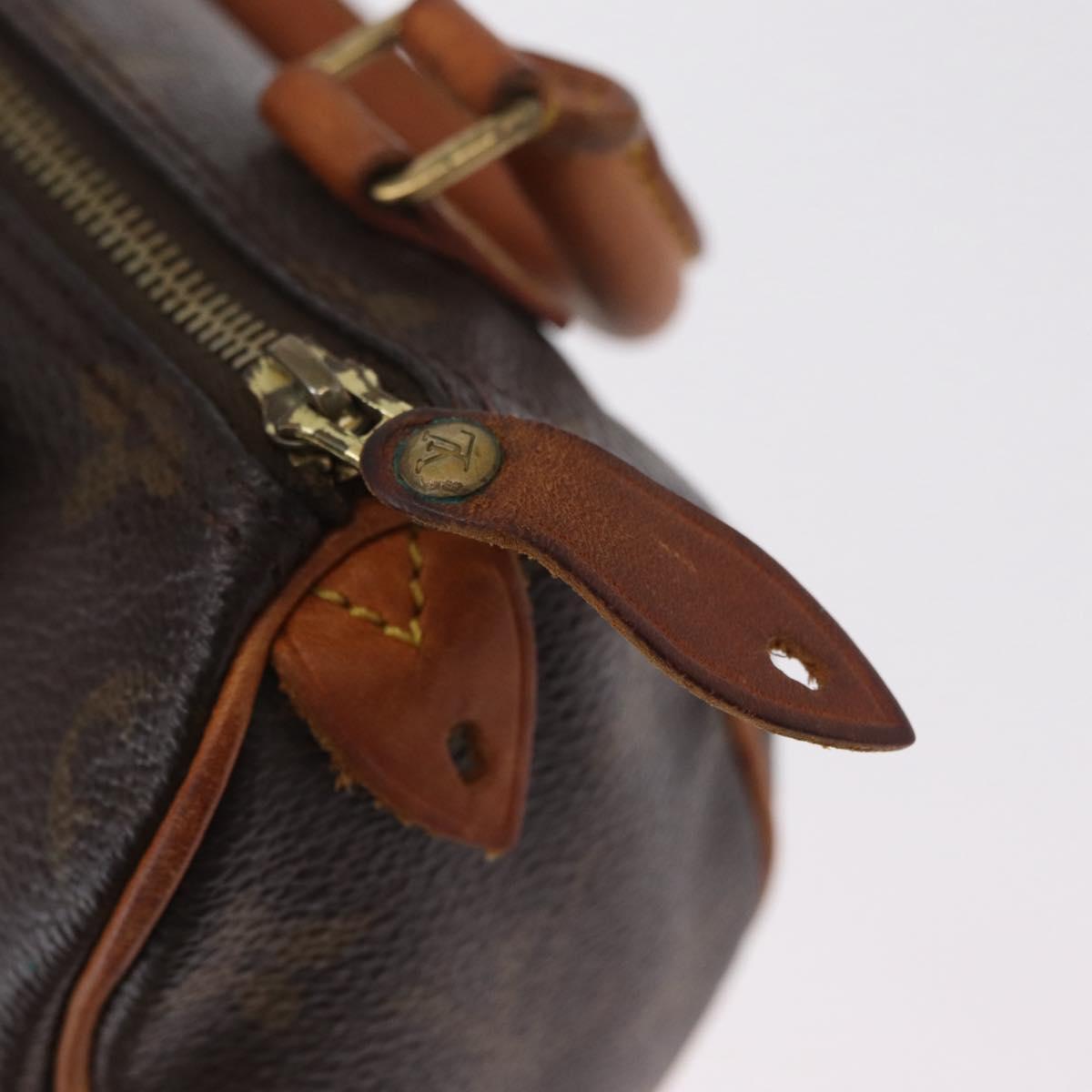 LOUIS VUITTON Monogram Mini Speedy Hand Bag M41534 LV Auth 205974A