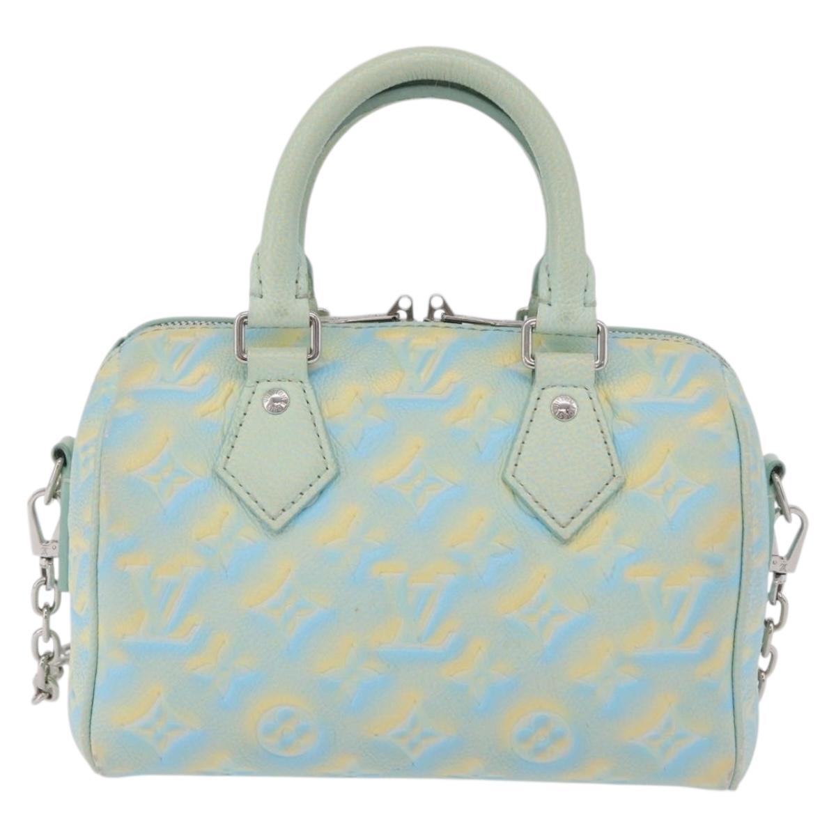 LOUIS VUITTON Summer Stardust Speedy Bandouliere20 Bag M46092 LV Auth 205980SAM