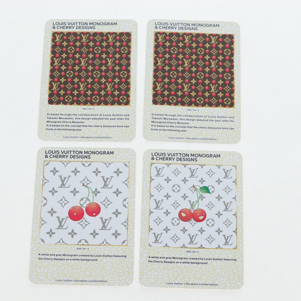 LOUIS VUITTON Trading Cards Takashi Murakami Collaboration LV Auth 205983SM