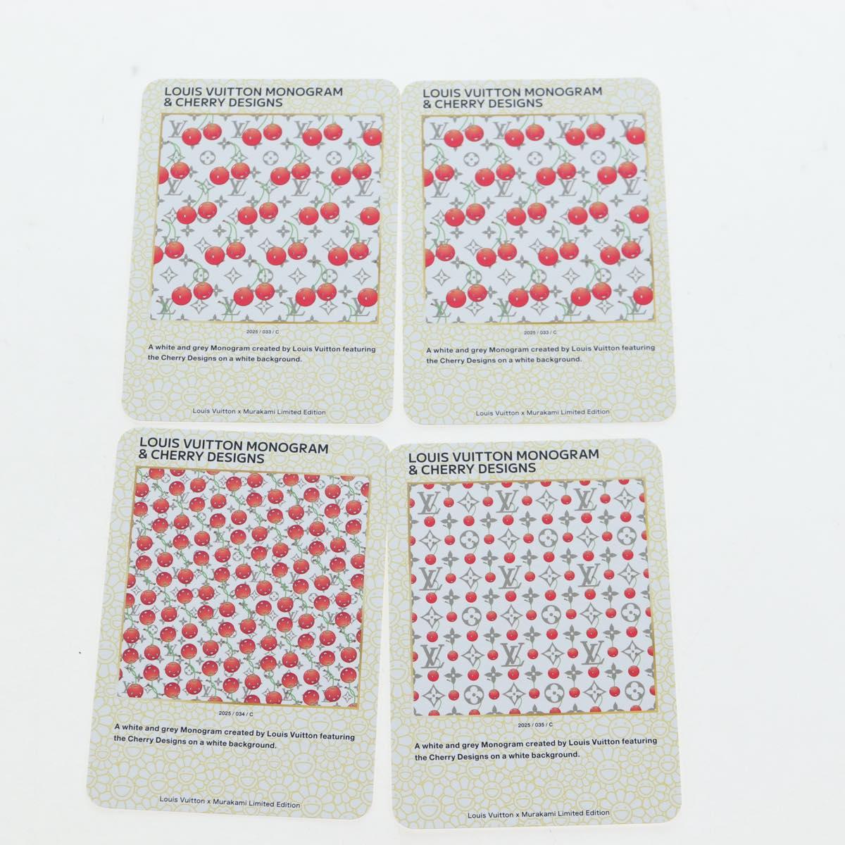 LOUIS VUITTON Trading Cards Takashi Murakami Collaboration LV Auth 205983SM