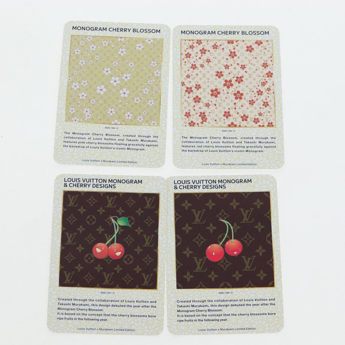 LOUIS VUITTON Trading Cards Takashi Murakami Collaboration LV Auth 205983SM