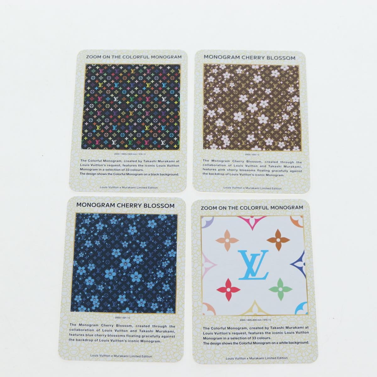 LOUIS VUITTON Trading Cards Takashi Murakami Collaboration LV Auth 205983SM