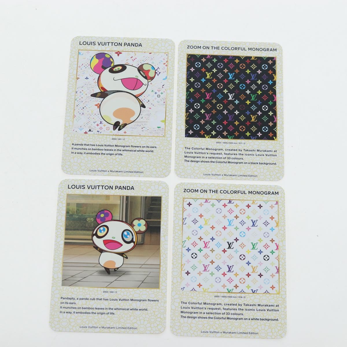 LOUIS VUITTON Trading Cards Takashi Murakami Collaboration LV Auth 205983SM