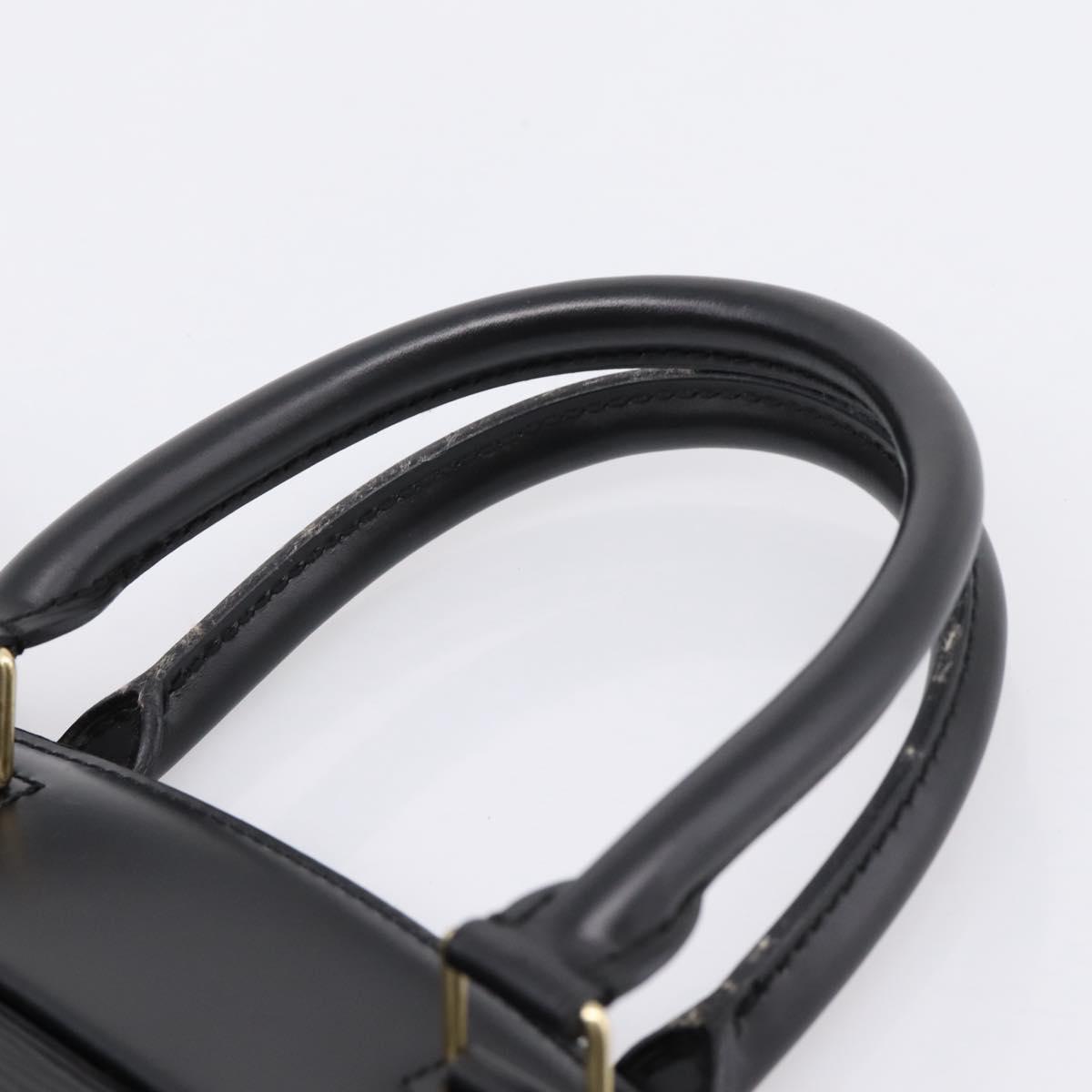 LOUIS VUITTON Epi Riviera Hand Bag Black M48182 LV Auth 206003
