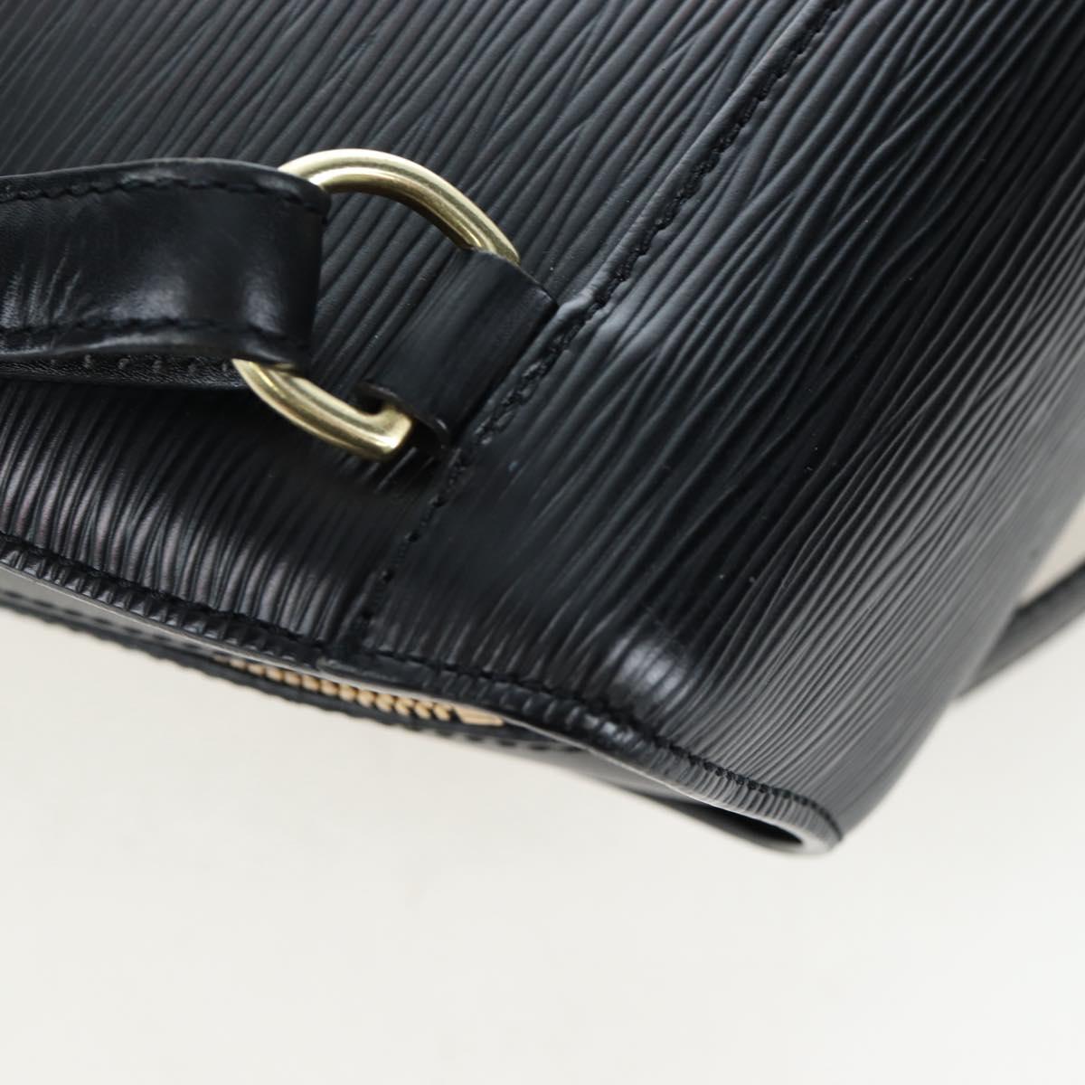 LOUIS VUITTON Epi Mabillon Backpack Black M52232 LV Auth 206007A