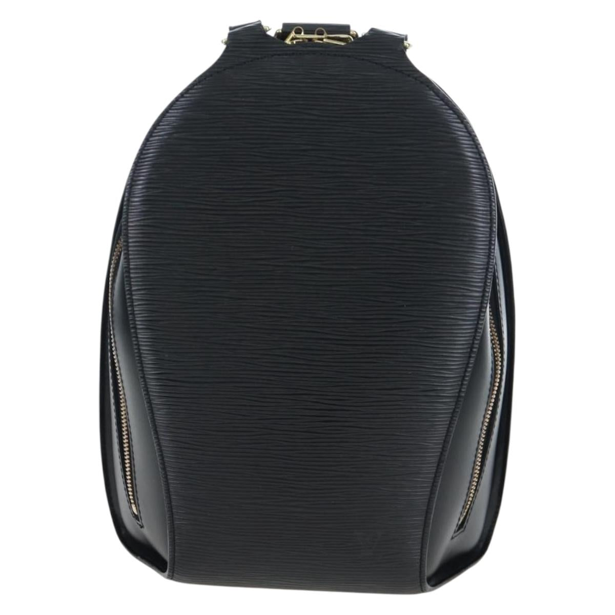 LOUIS VUITTON Epi Mabillon Backpack Black M52232 LV Auth 206007A
