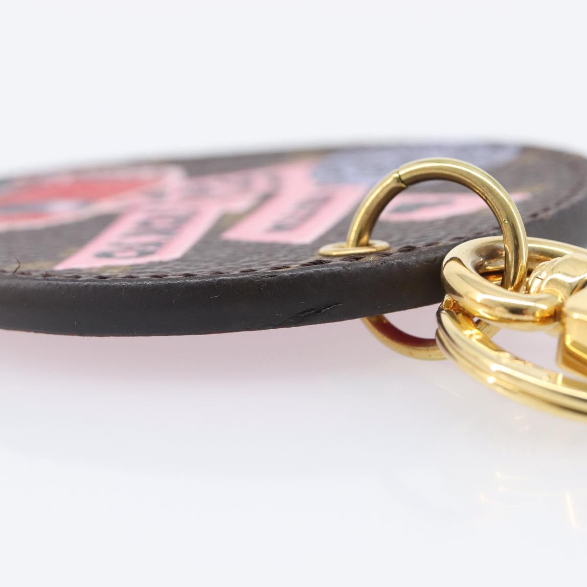 LOUIS VUITTON Monogram Porte Cles World Tour Charm M62741 LV Auth 206012M