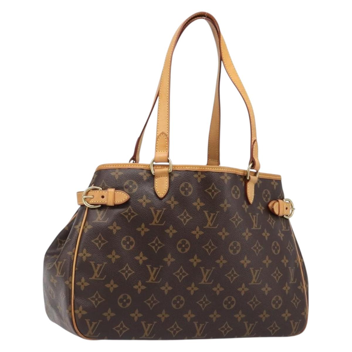 LOUIS VUITTON Monogram Batignolles Horizontal Tote Bag M51154 LV Auth 206025V