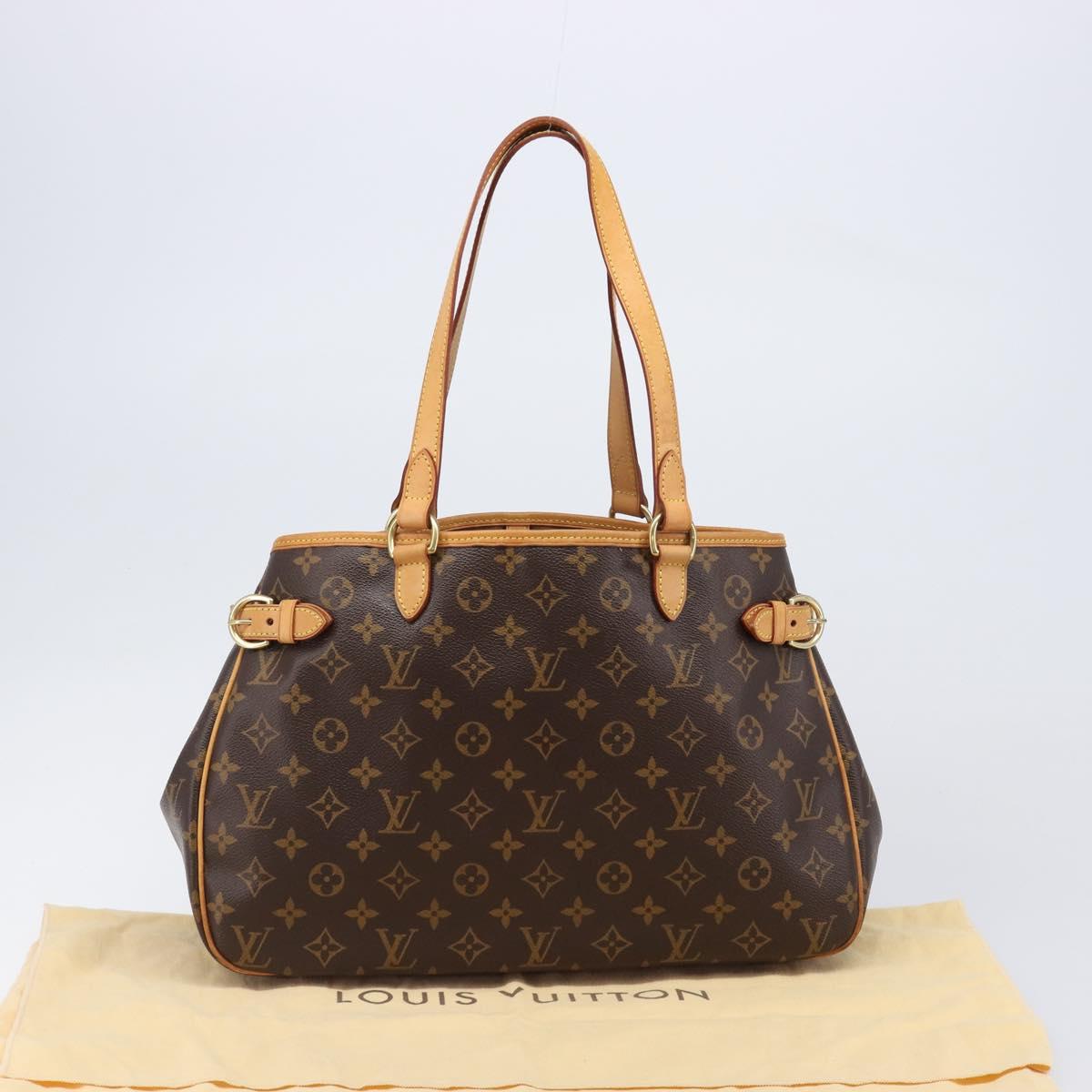 LOUIS VUITTON Monogram Batignolles Horizontal Tote Bag M51154 LV Auth 206025V
