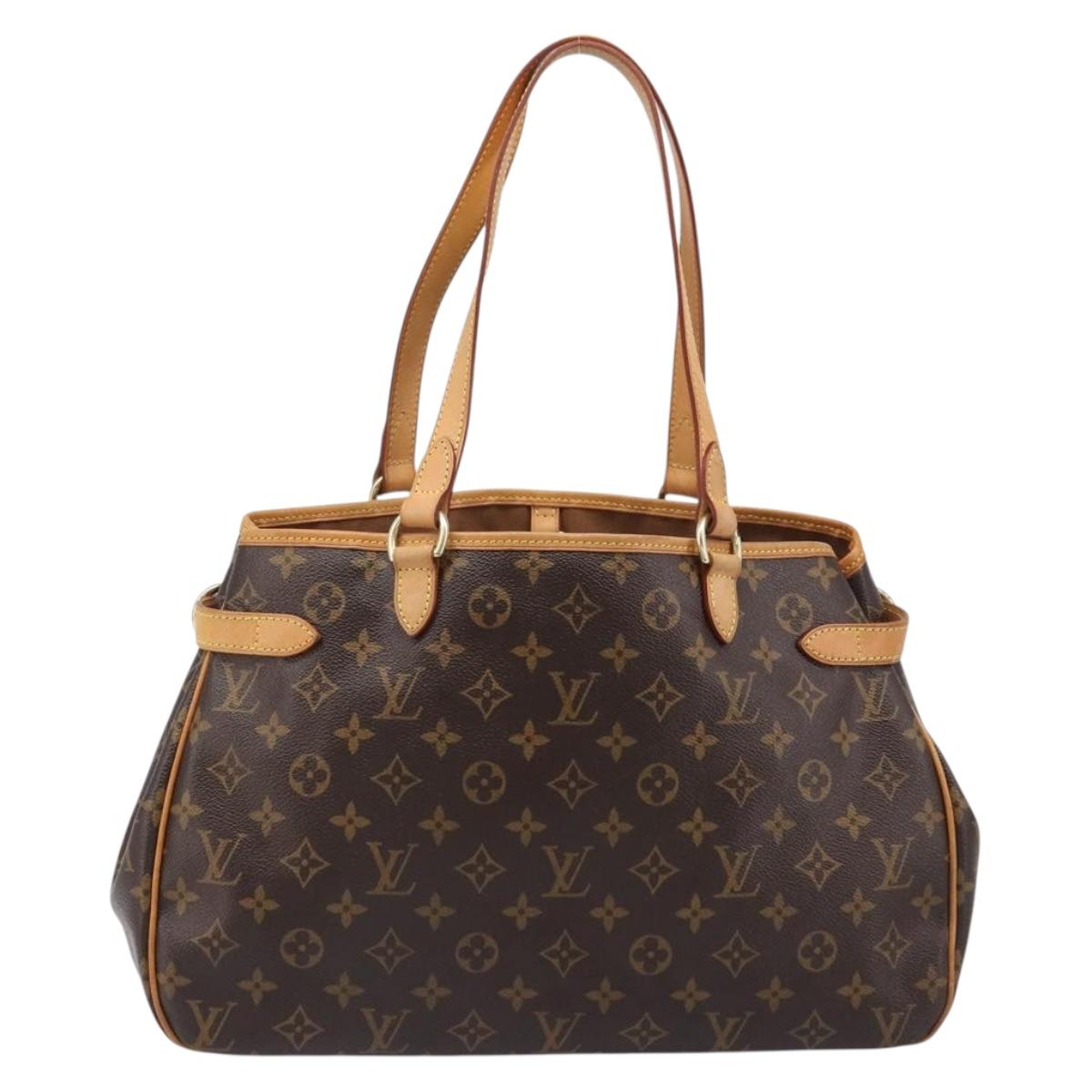 LOUIS VUITTON Monogram Batignolles Horizontal Tote Bag M51154 LV Auth 206025V