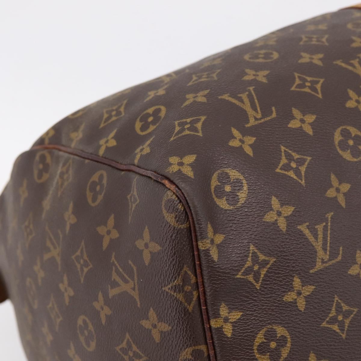 LOUIS VUITTON Monogram Keepall 60 Boston Bag M41422 LV Auth 206035