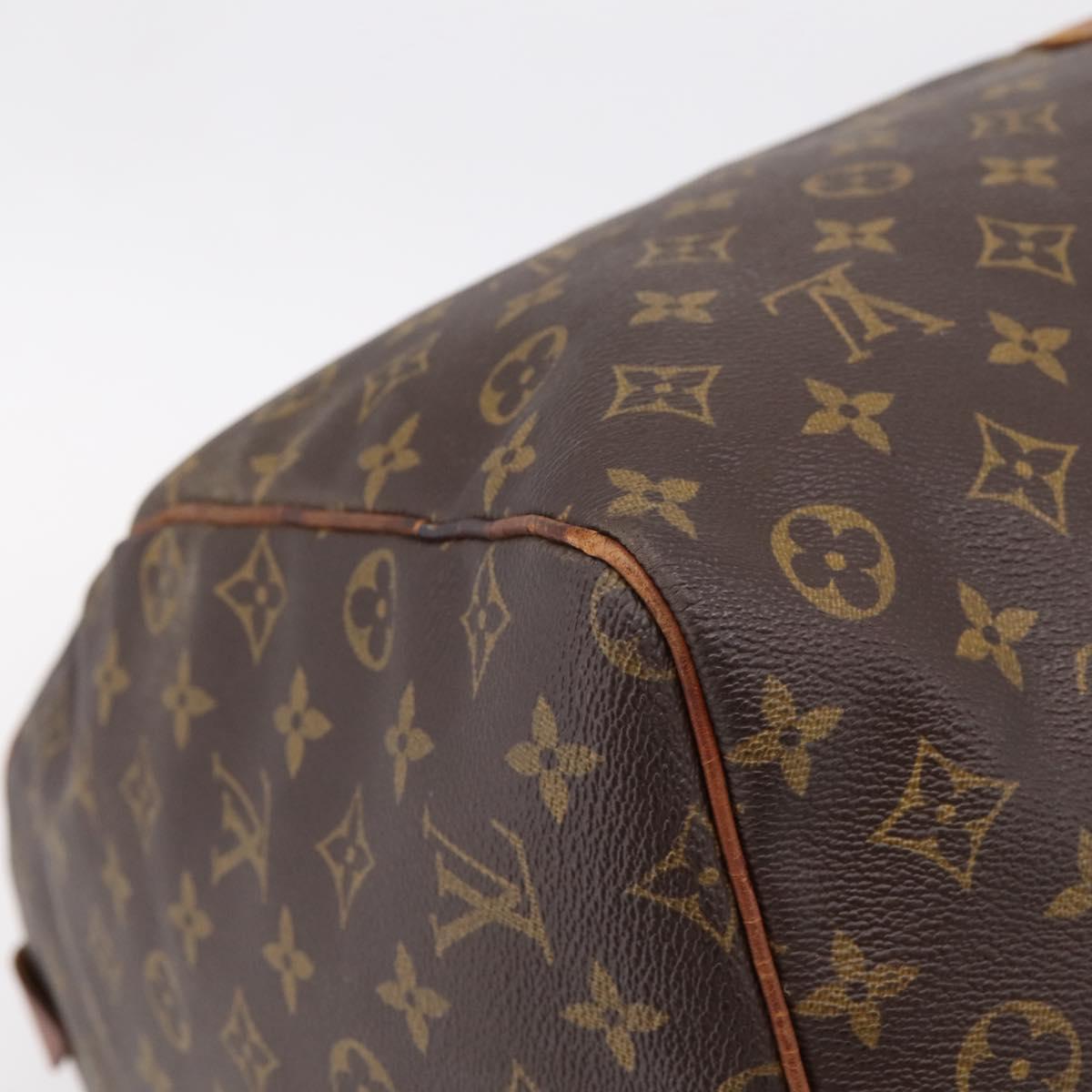 LOUIS VUITTON Monogram Keepall 60 Boston Bag M41422 LV Auth 206035