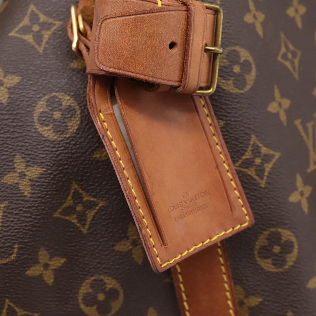 LOUIS VUITTON Monogram Keepall 60 Boston Bag M41422 LV Auth 206035
