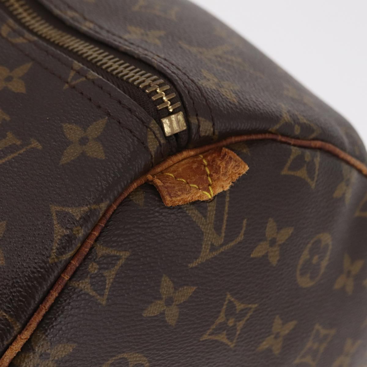 LOUIS VUITTON Monogram Keepall 55 Boston Bag M41424 LV Auth 206036