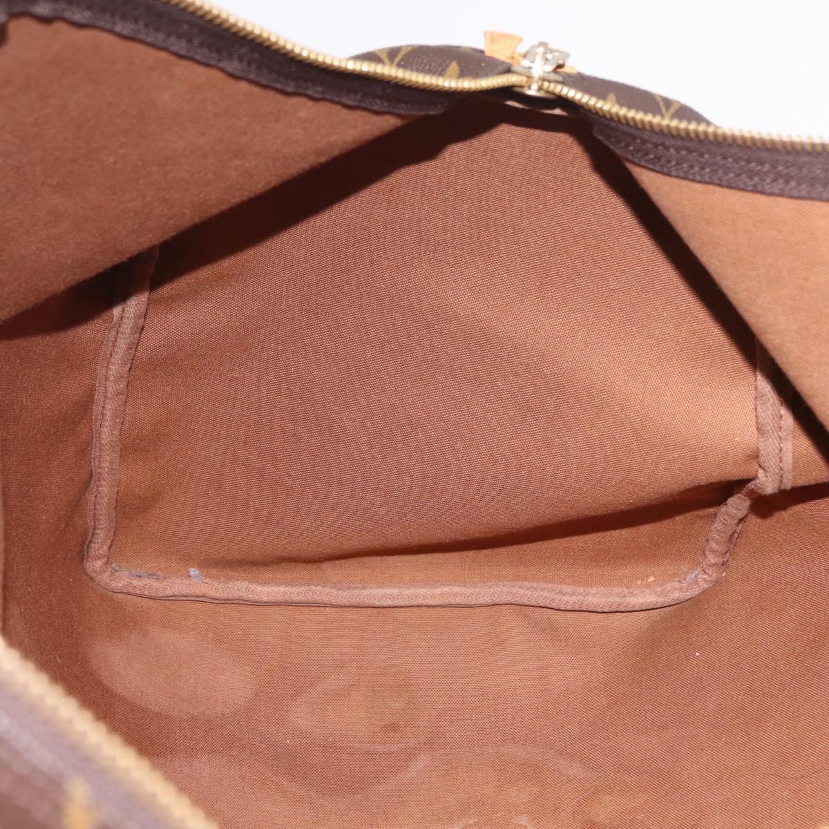 LOUIS VUITTON Monogram Keepall 55 Boston Bag M41424 LV Auth 206036