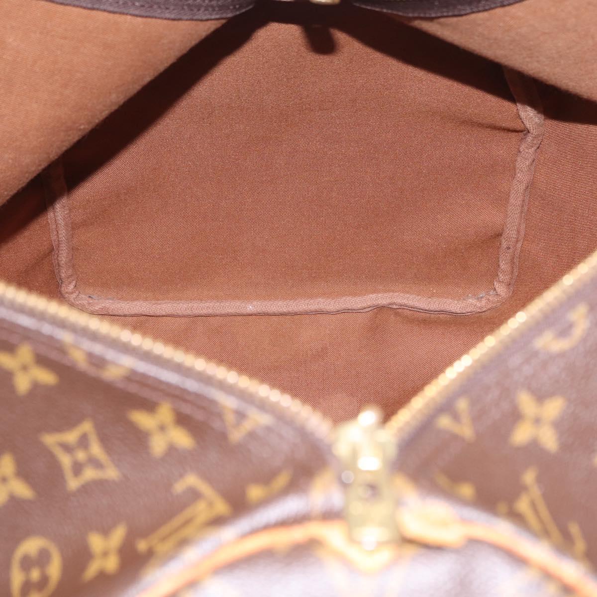 LOUIS VUITTON Monogram Keepall 55 Boston Bag M41424 LV Auth 206036