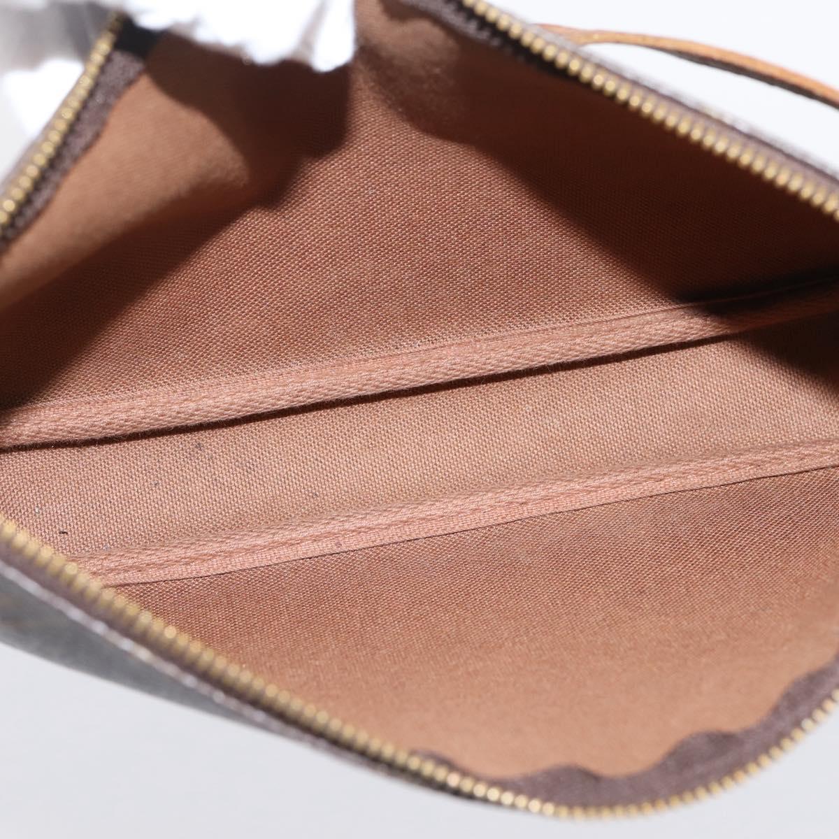 LOUIS VUITTON Monogram Pochette Accessoires Pouch M51980 LV Auth 206038
