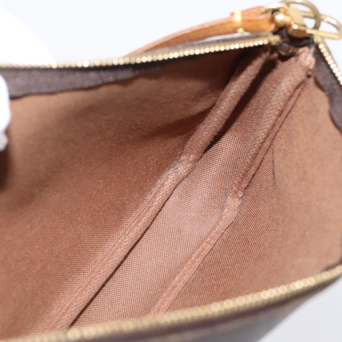 LOUIS VUITTON Monogram Pochette Accessoires Pouch M51980 LV Auth 206038